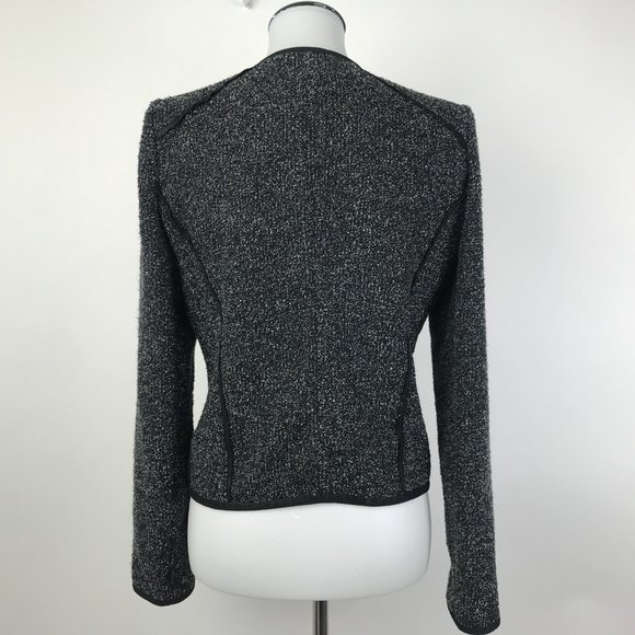 Mcginn Tweed Knit Blazer Jacket 6 #198 - Picture 3 of 7